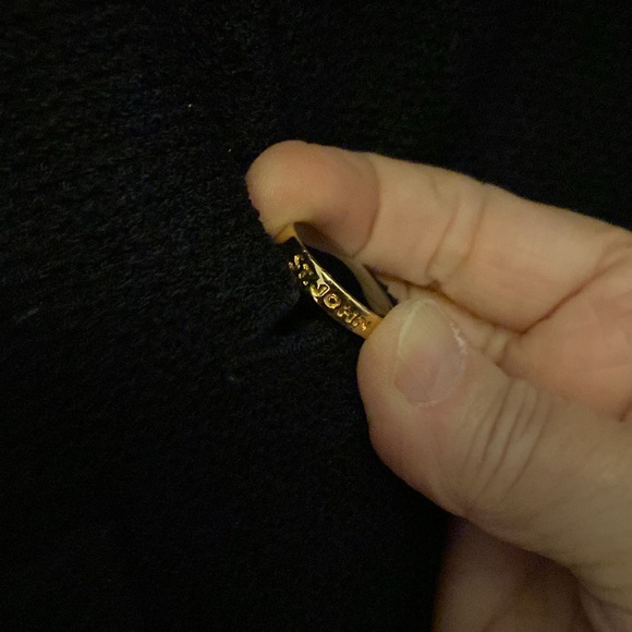 St John’s Collection black blazer w gold/blk buttons - Picture 3 of 10